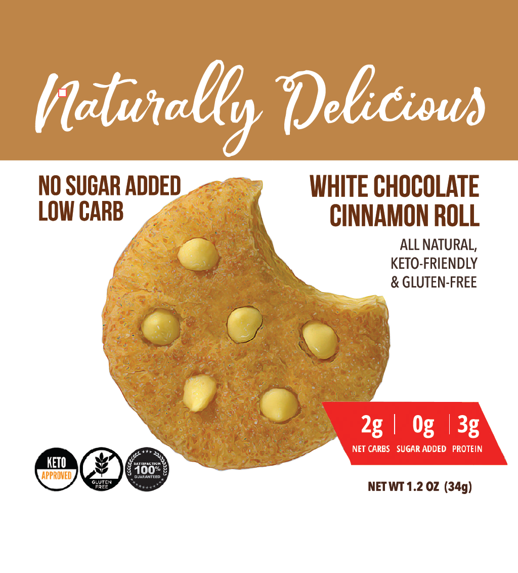 White Chocolate Cinnamon Roll (One Dozen)