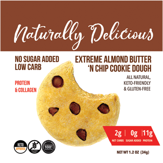 Extreme Almond Butter 'N Chip Cookie Dough (One Dozen)